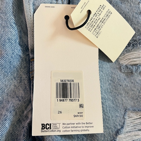 Women’s Levi 501 original shorts - 26 - Picture 3 of 3